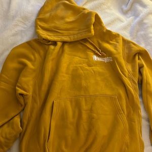 Champion, size M, mustard yellow